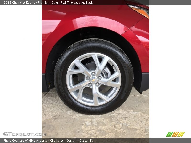 Cajun Red Tintcoat / Jet Black 2018 Chevrolet Equinox Premier