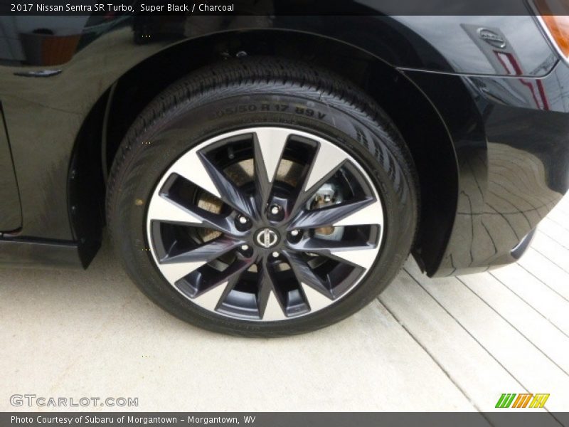 Super Black / Charcoal 2017 Nissan Sentra SR Turbo
