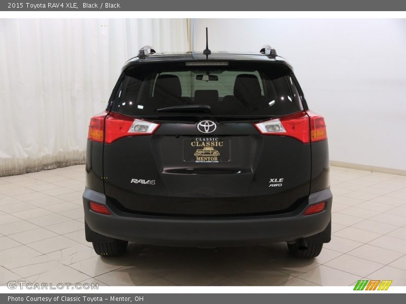 Black / Black 2015 Toyota RAV4 XLE