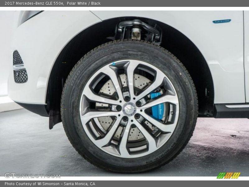 Polar White / Black 2017 Mercedes-Benz GLE 550e