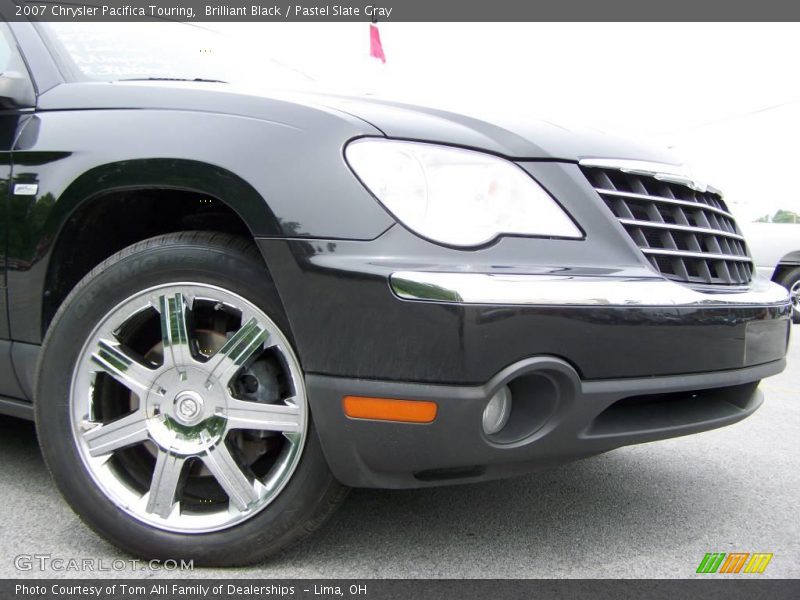Brilliant Black / Pastel Slate Gray 2007 Chrysler Pacifica Touring