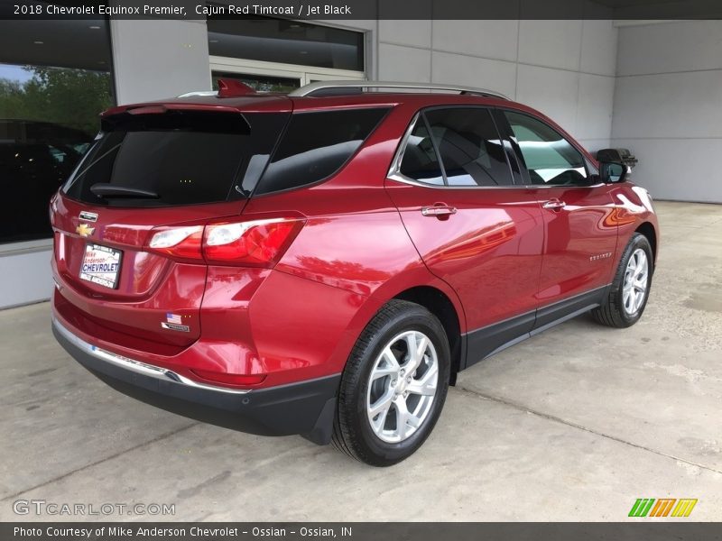 Cajun Red Tintcoat / Jet Black 2018 Chevrolet Equinox Premier