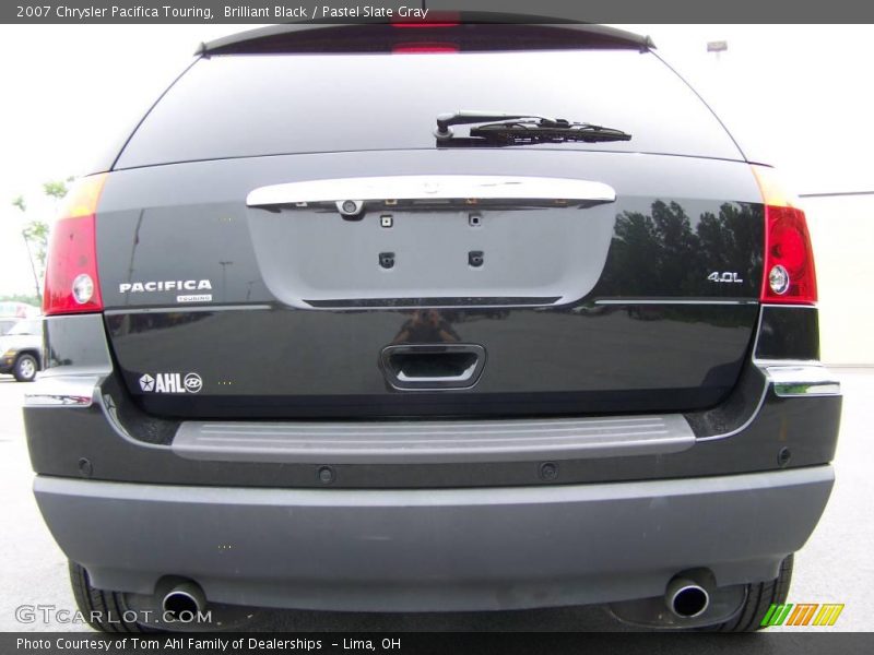 Brilliant Black / Pastel Slate Gray 2007 Chrysler Pacifica Touring