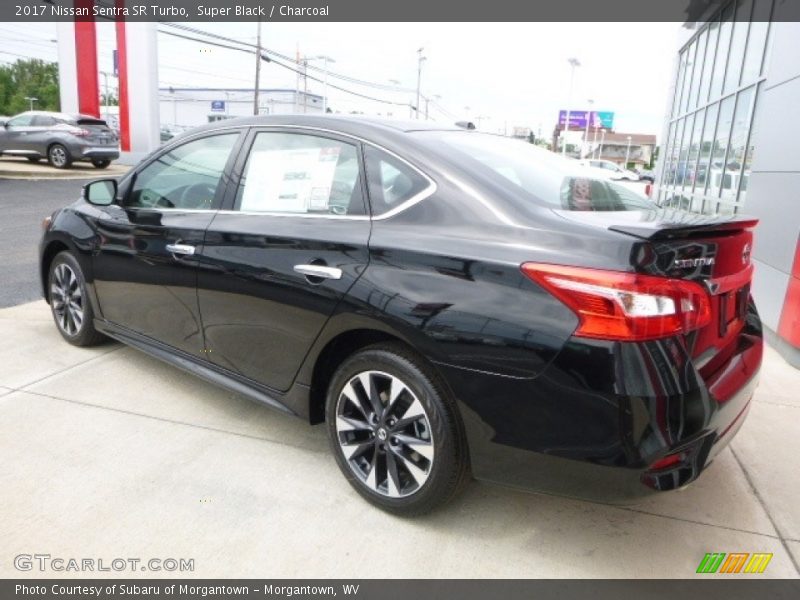 Super Black / Charcoal 2017 Nissan Sentra SR Turbo