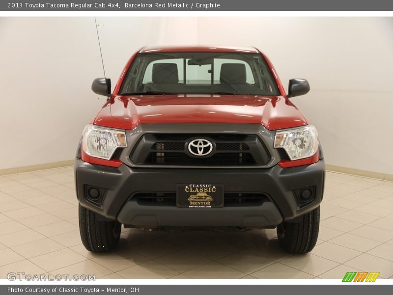 Barcelona Red Metallic / Graphite 2013 Toyota Tacoma Regular Cab 4x4