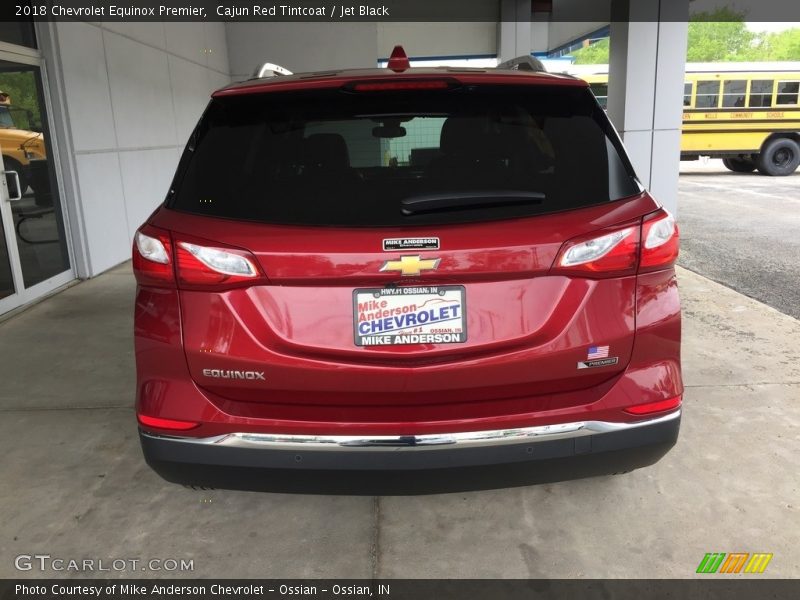 Cajun Red Tintcoat / Jet Black 2018 Chevrolet Equinox Premier