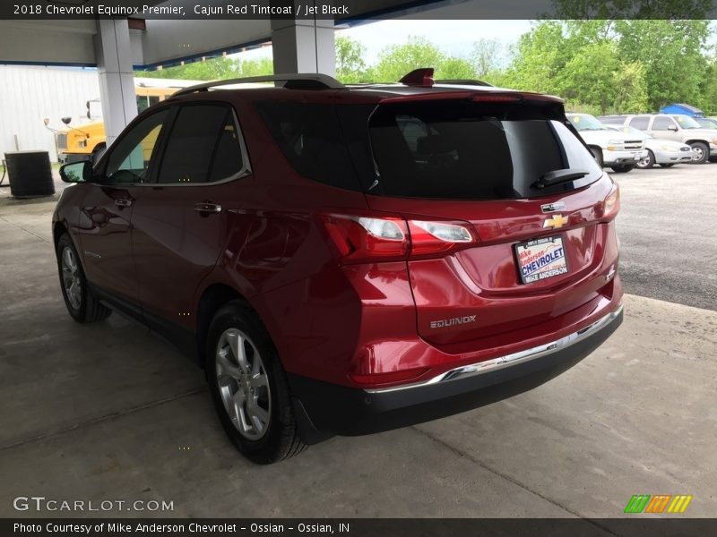 Cajun Red Tintcoat / Jet Black 2018 Chevrolet Equinox Premier