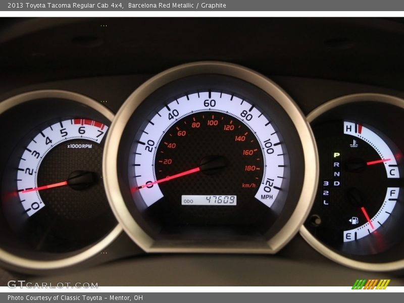 Barcelona Red Metallic / Graphite 2013 Toyota Tacoma Regular Cab 4x4