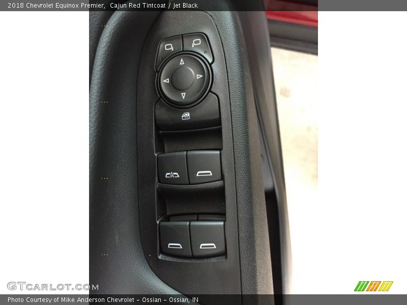 Controls of 2018 Equinox Premier