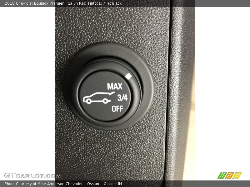 Cajun Red Tintcoat / Jet Black 2018 Chevrolet Equinox Premier