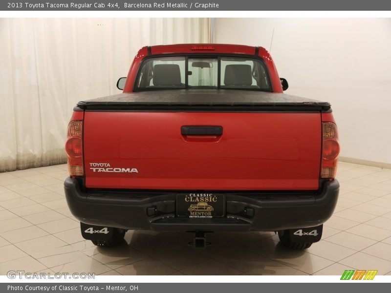 Barcelona Red Metallic / Graphite 2013 Toyota Tacoma Regular Cab 4x4