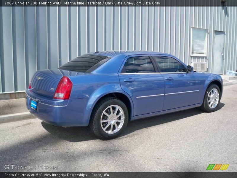Marine Blue Pearlcoat / Dark Slate Gray/Light Slate Gray 2007 Chrysler 300 Touring AWD