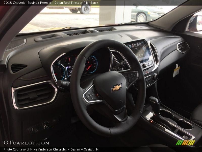 Cajun Red Tintcoat / Jet Black 2018 Chevrolet Equinox Premier