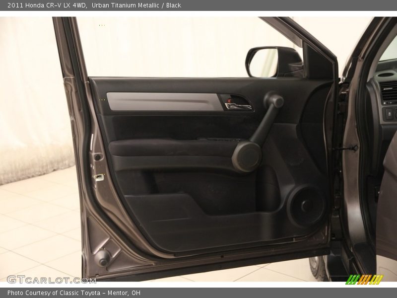 Urban Titanium Metallic / Black 2011 Honda CR-V LX 4WD