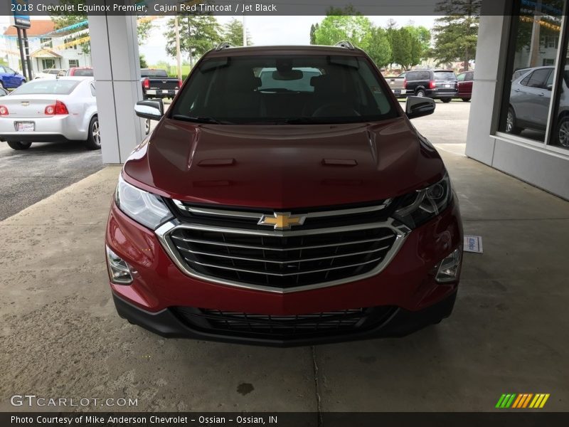 Cajun Red Tintcoat / Jet Black 2018 Chevrolet Equinox Premier