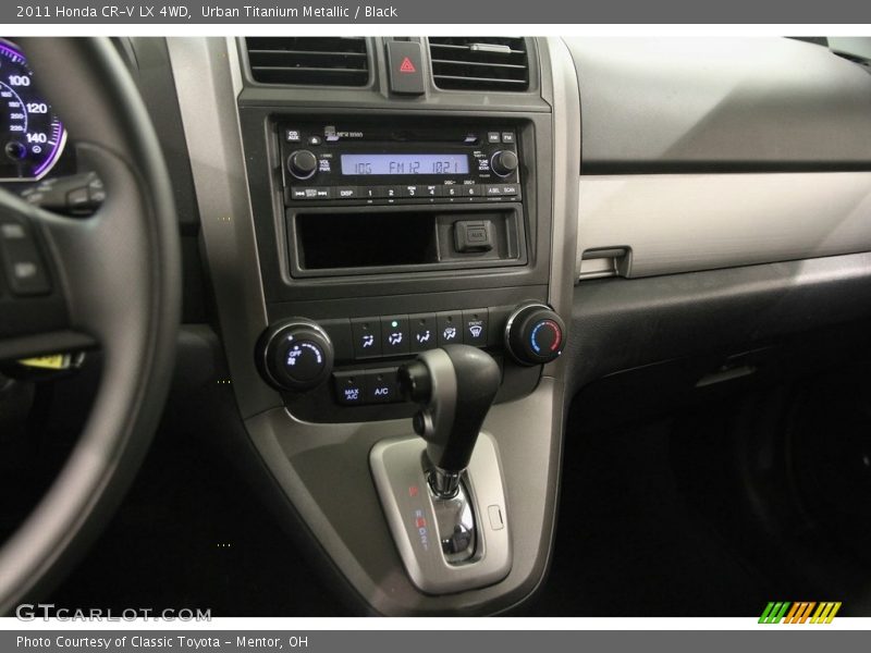 Urban Titanium Metallic / Black 2011 Honda CR-V LX 4WD
