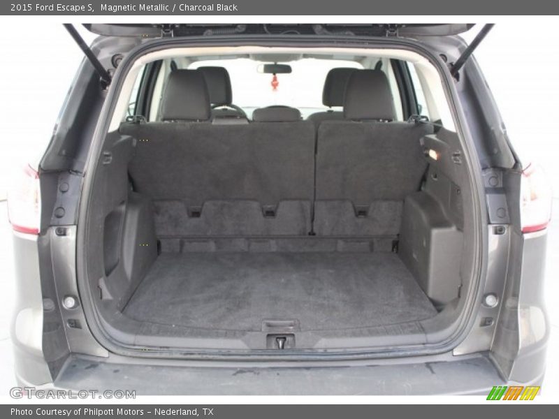 Magnetic Metallic / Charcoal Black 2015 Ford Escape S