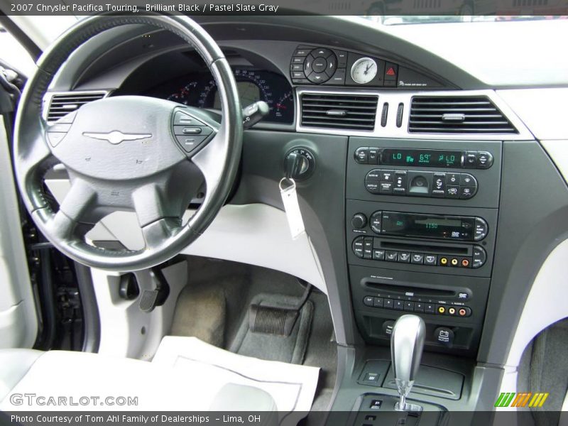 Brilliant Black / Pastel Slate Gray 2007 Chrysler Pacifica Touring