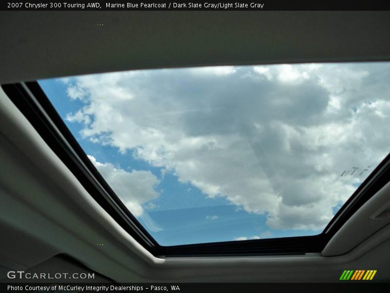 Marine Blue Pearlcoat / Dark Slate Gray/Light Slate Gray 2007 Chrysler 300 Touring AWD