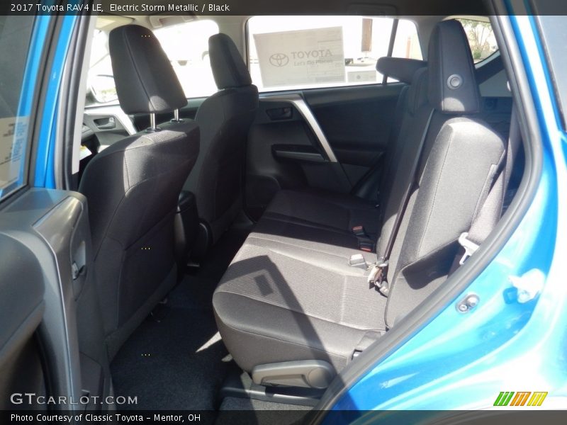 Electric Storm Metallic / Black 2017 Toyota RAV4 LE