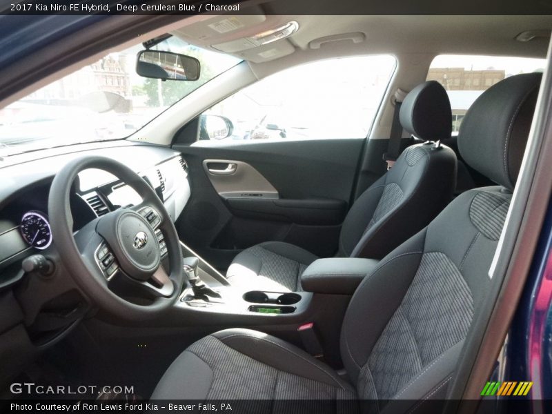 Deep Cerulean Blue / Charcoal 2017 Kia Niro FE Hybrid