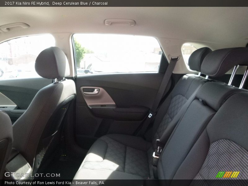 Deep Cerulean Blue / Charcoal 2017 Kia Niro FE Hybrid