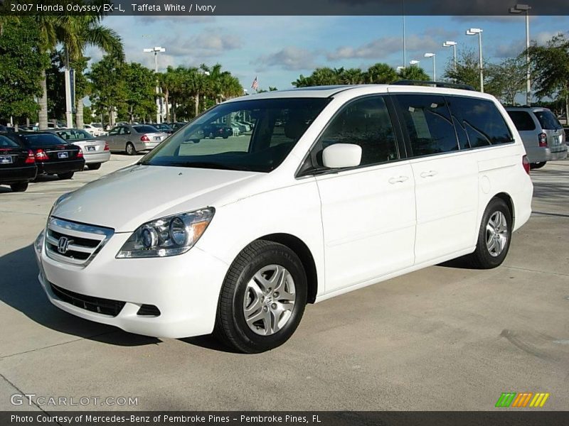 Taffeta White / Ivory 2007 Honda Odyssey EX-L