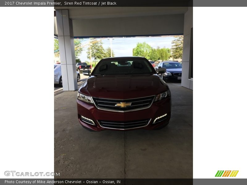 Siren Red Tintcoat / Jet Black 2017 Chevrolet Impala Premier