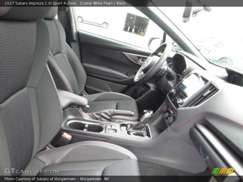 Crystal White Pearl / Black 2017 Subaru Impreza 2.0i Sport 4-Door