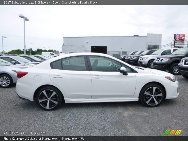Crystal White Pearl / Black 2017 Subaru Impreza 2.0i Sport 4-Door