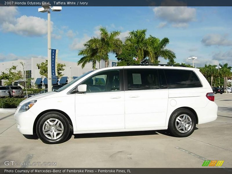 Taffeta White / Ivory 2007 Honda Odyssey EX-L