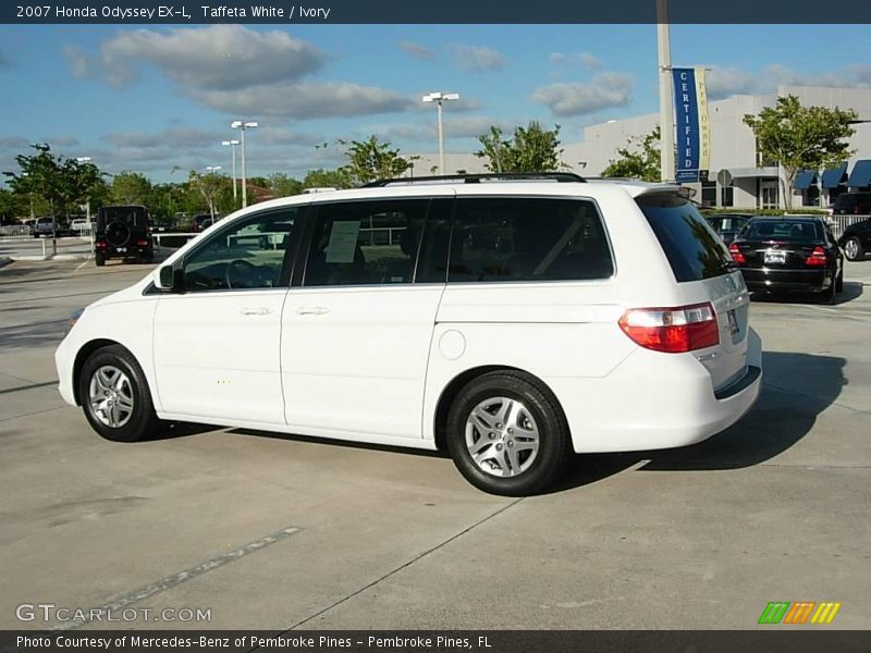 Taffeta White / Ivory 2007 Honda Odyssey EX-L