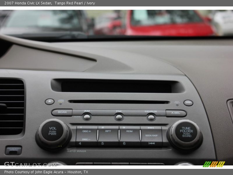 Tango Red Pearl / Ivory 2007 Honda Civic LX Sedan