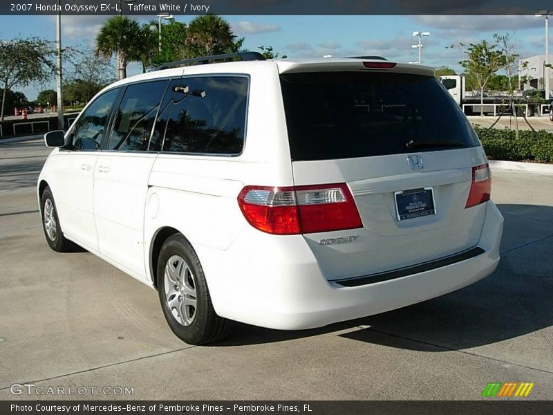 Taffeta White / Ivory 2007 Honda Odyssey EX-L