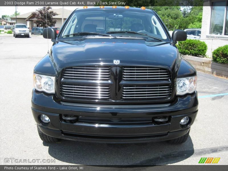 Black / Dark Slate Gray 2003 Dodge Ram 2500 Laramie Quad Cab 4x4