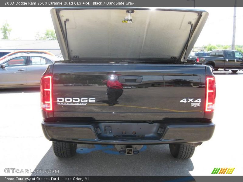 Black / Dark Slate Gray 2003 Dodge Ram 2500 Laramie Quad Cab 4x4