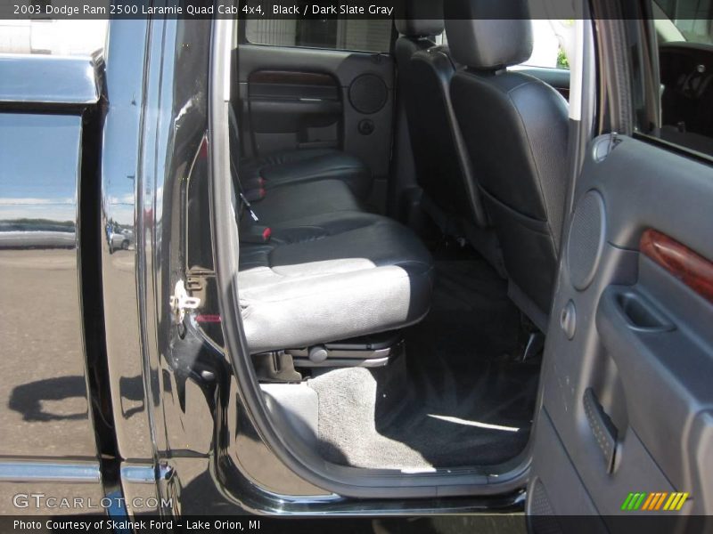Black / Dark Slate Gray 2003 Dodge Ram 2500 Laramie Quad Cab 4x4