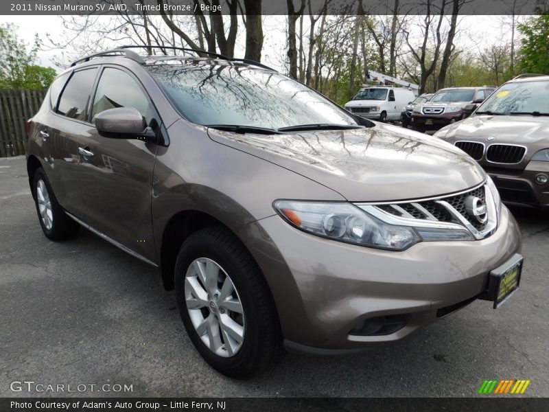Tinted Bronze / Beige 2011 Nissan Murano SV AWD