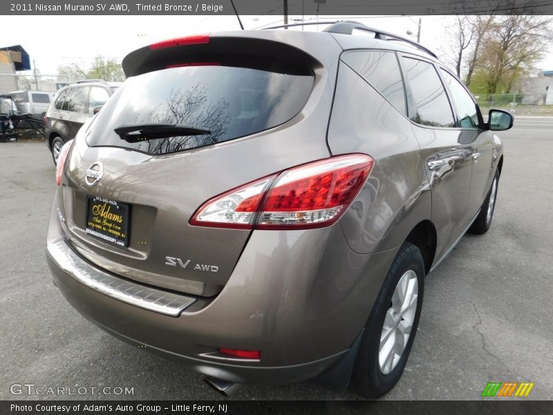 Tinted Bronze / Beige 2011 Nissan Murano SV AWD