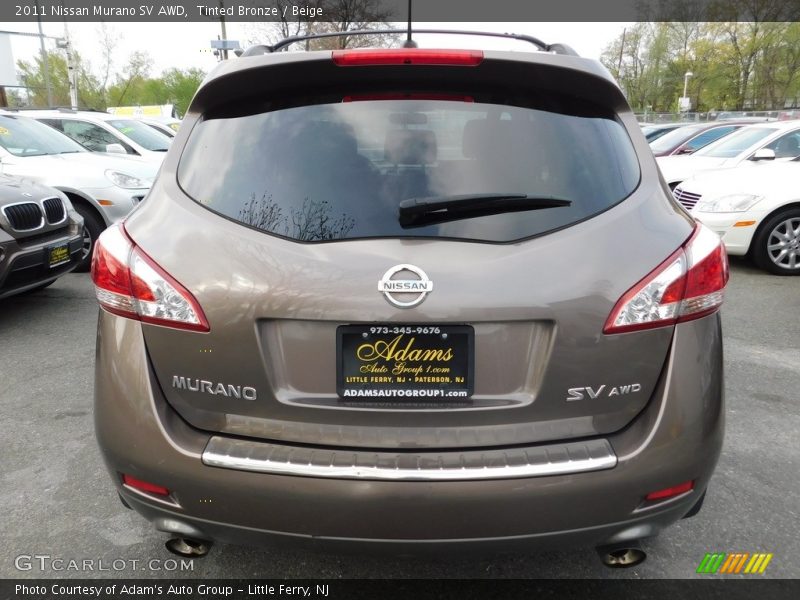Tinted Bronze / Beige 2011 Nissan Murano SV AWD