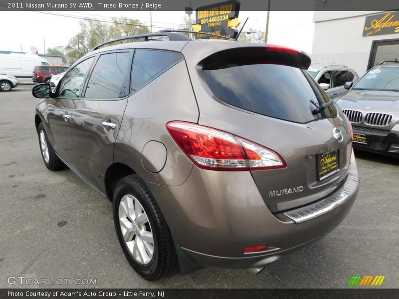 Tinted Bronze / Beige 2011 Nissan Murano SV AWD