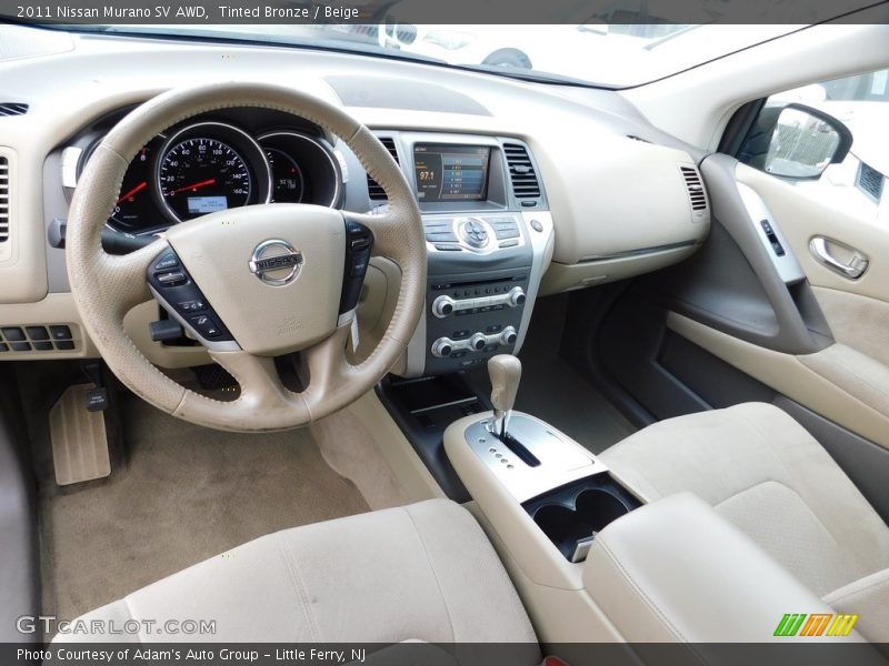 Tinted Bronze / Beige 2011 Nissan Murano SV AWD