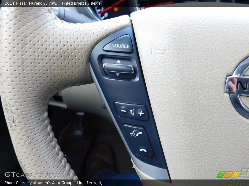Tinted Bronze / Beige 2011 Nissan Murano SV AWD