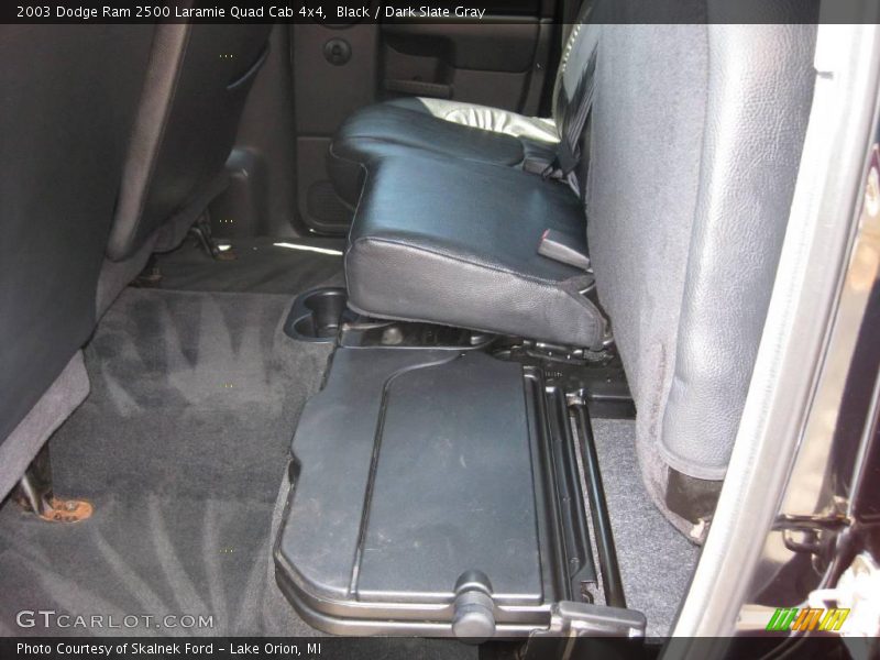 Black / Dark Slate Gray 2003 Dodge Ram 2500 Laramie Quad Cab 4x4