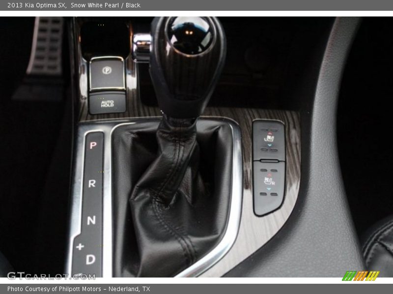 Snow White Pearl / Black 2013 Kia Optima SX