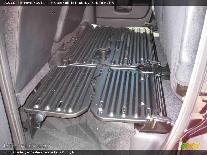 Black / Dark Slate Gray 2003 Dodge Ram 2500 Laramie Quad Cab 4x4