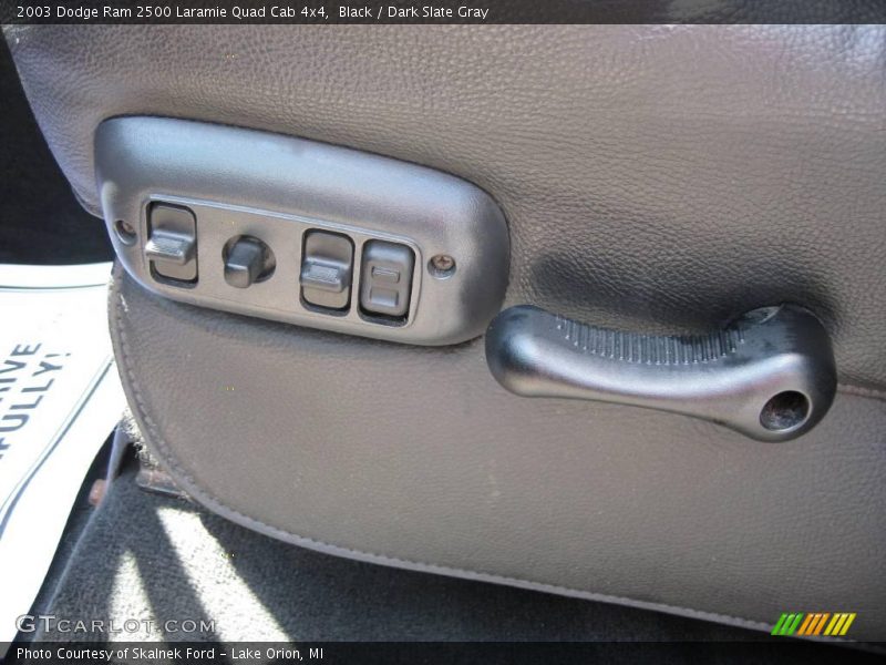 Black / Dark Slate Gray 2003 Dodge Ram 2500 Laramie Quad Cab 4x4