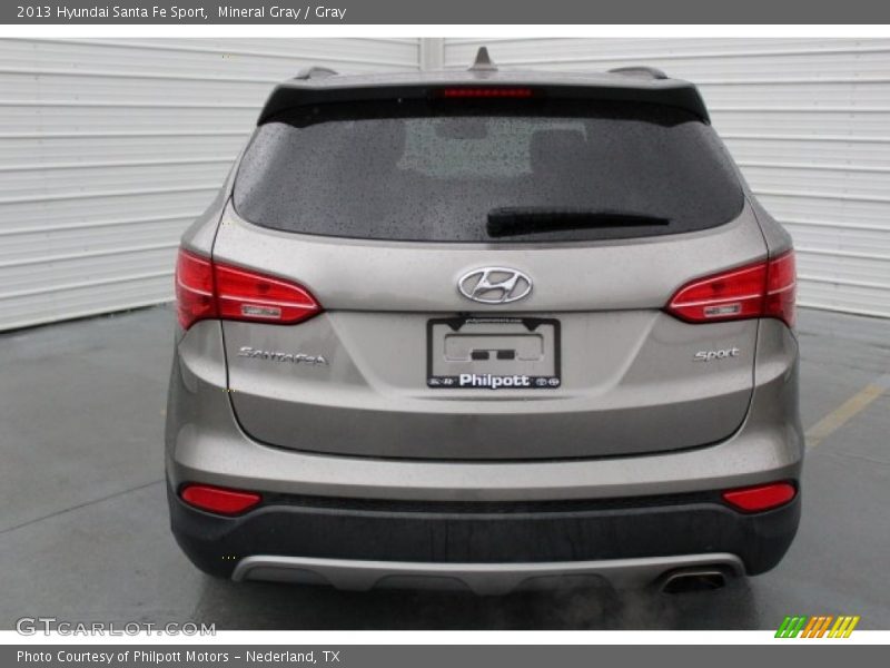 Mineral Gray / Gray 2013 Hyundai Santa Fe Sport