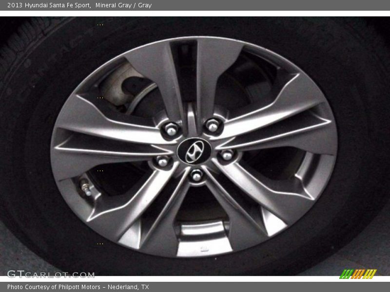 Mineral Gray / Gray 2013 Hyundai Santa Fe Sport