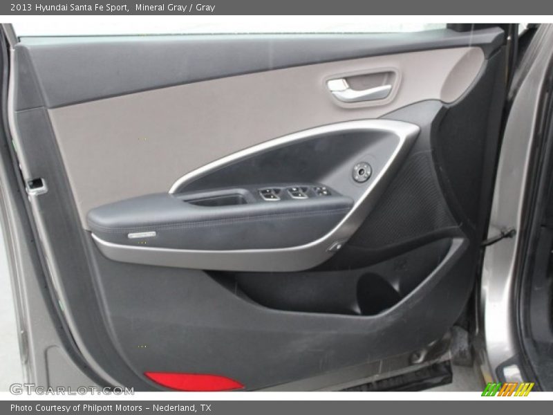 Mineral Gray / Gray 2013 Hyundai Santa Fe Sport
